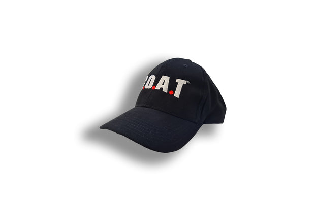 G.O.A.T Embroidered Baseball Cap - Black