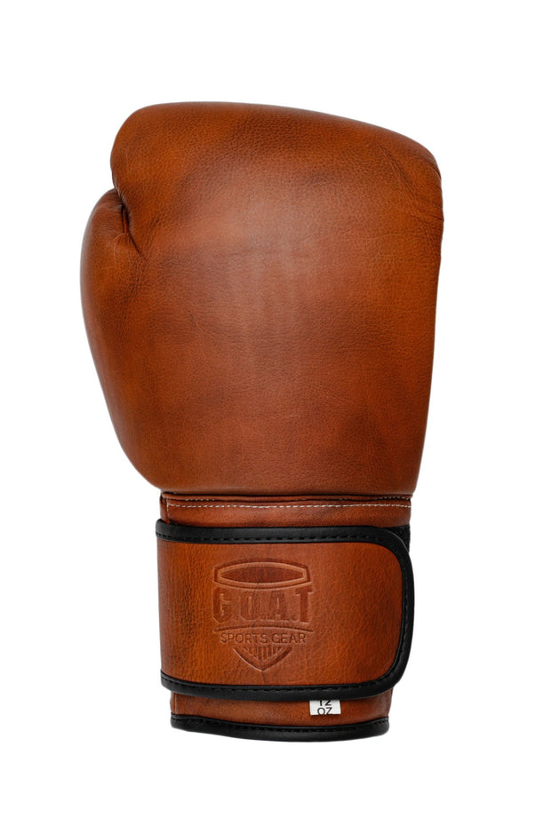 THROWBACK - Vintage Style Leather Boxing Gloves - Boxing 