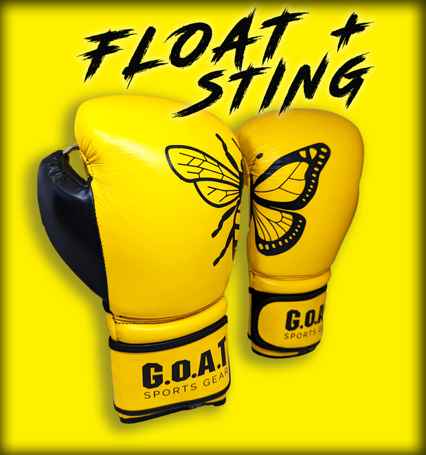 FLOAT + STING - Leather Boxing Gloves