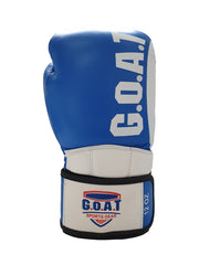 Classic Blue Full leather Boxing Gloves