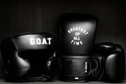 ICONIC -  Black Leather Boxing Gloves