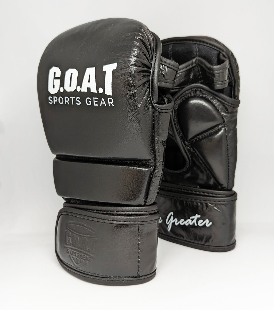 gear mma Leather MMA Hybrid Sparring Gloves