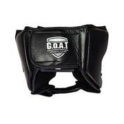 Black Pro Leather Headguard