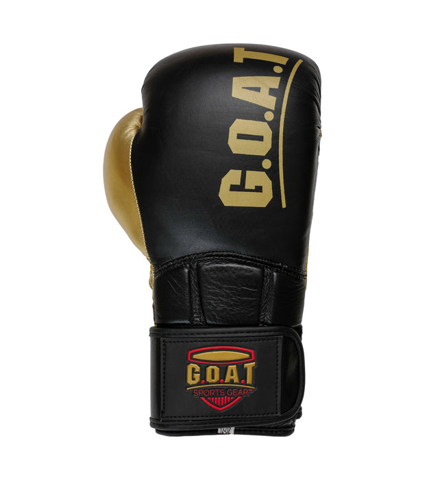 Original Black & Gold  - Leather Training Boxing Gloves