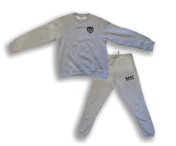 Grey Classic Tracksuit Set