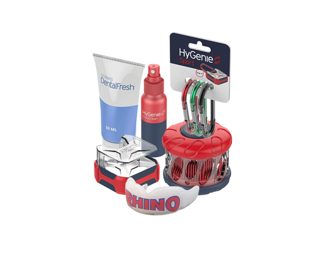Rhino Mouthguard &amp; HyGenie Peak Protect Bundle