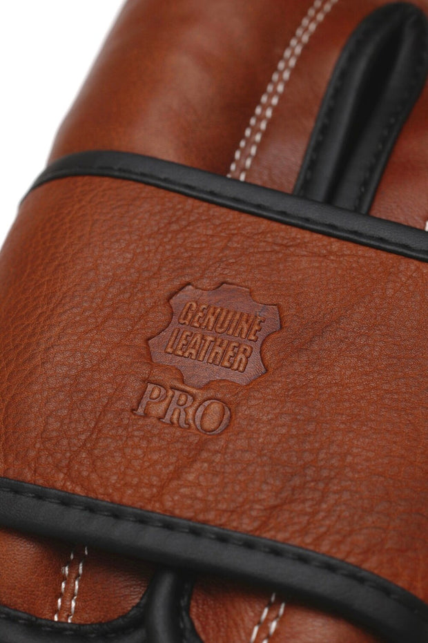THROWBACK - Vintage Style Leather Boxing Gloves - Boxing 
